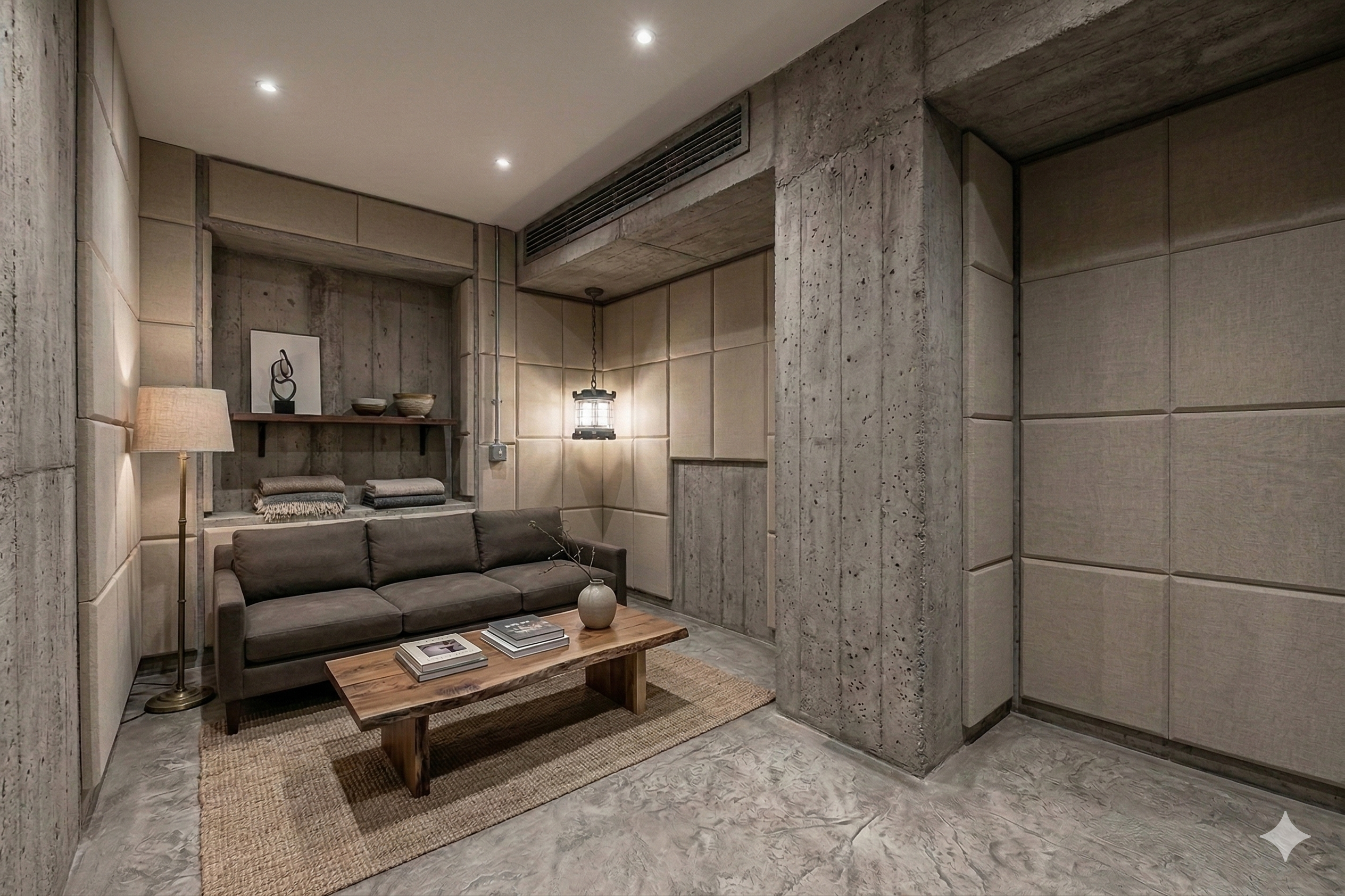 Bunker Interior - Living Area